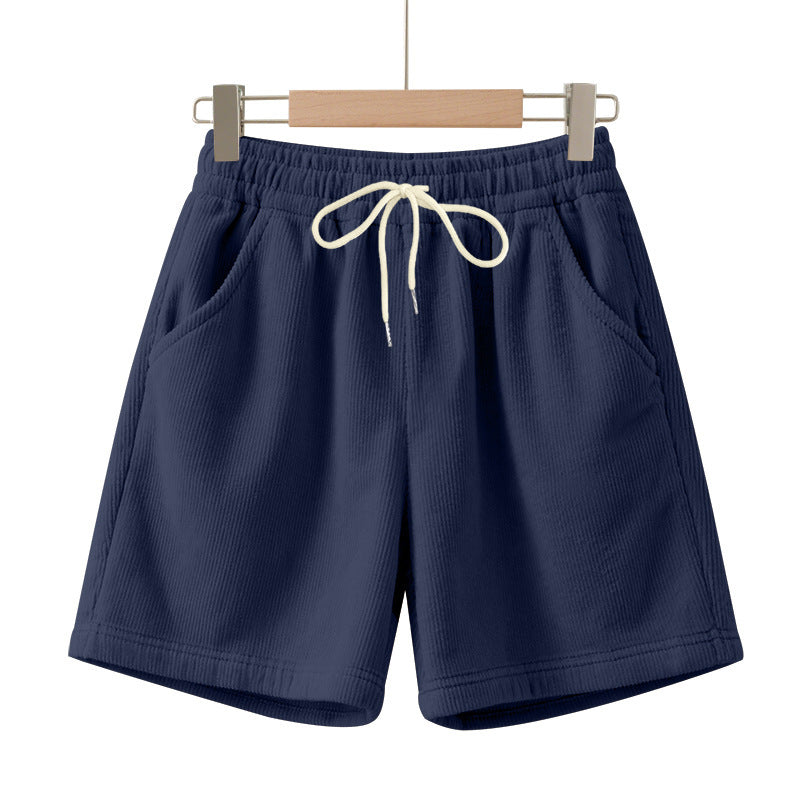 Pantalons décontractés pour hommes en tissu doux avec taille élastique et poches latérales pratiques Chic und Stil