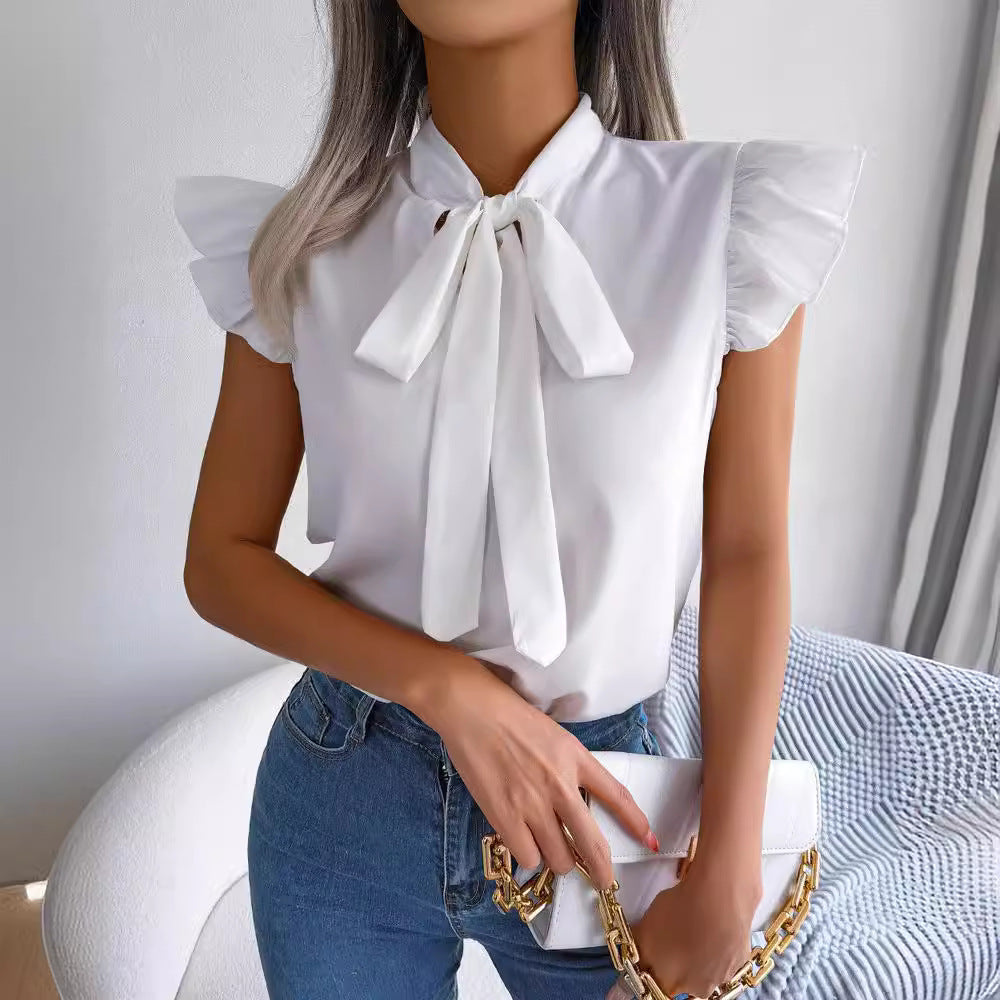 Blouse à manches bouffantes pour femmes Chic und Stil