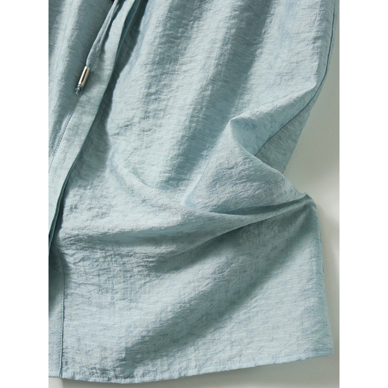 Robe midi stylée à nouer devant Chic und Stil