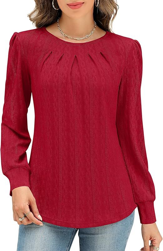 Dames Blouse stylée avec drapé décoratif Chic und Stil