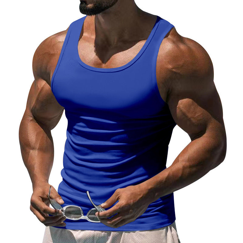 Hommes Débardeur de sport respirant à coupe ajustée Chic und Stil