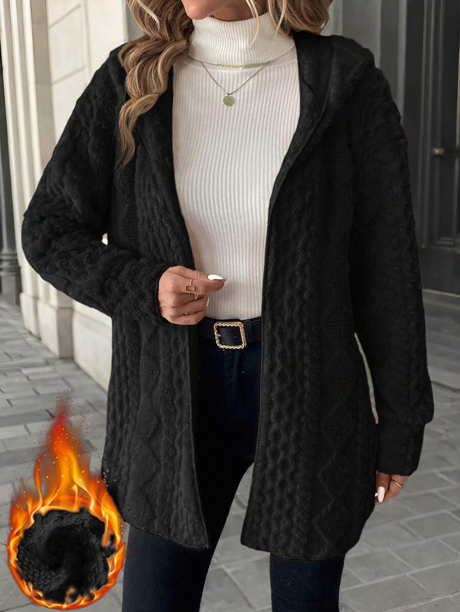 Dames Fleece-Jacket met luxueuze fluweelachtige feel Chic und Stil