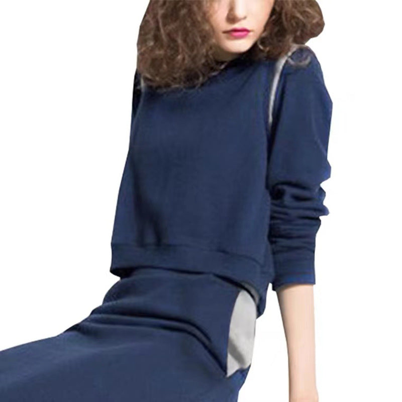 Ensemble de robe en tricot décontractée pour femmes Chic und Stil