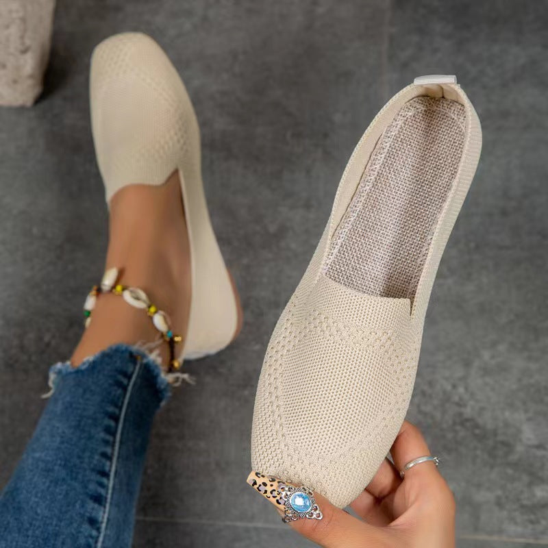 Chaussons en tricot pour femmes Chic und Stil