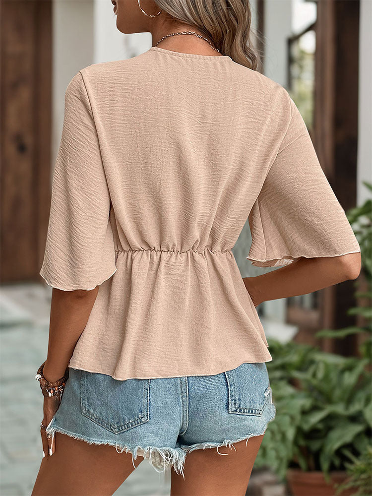 Chèche tressé à nouer pour femmes - blouse Chic und Stil