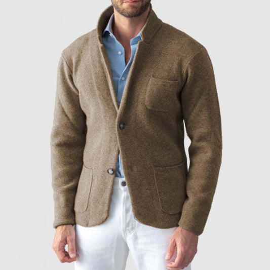 Cardigan pour hommes avec coupe élégante et poches pratiques Chic und Stil