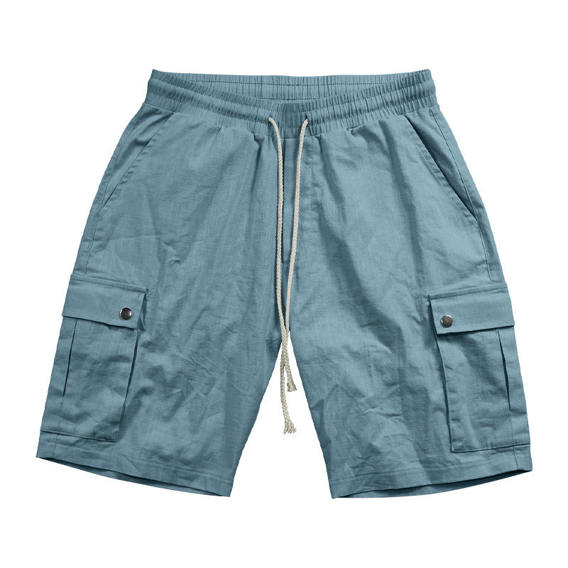 Shorts Cargo pratiques pour hommes avec une taille élastique et des poches polyvalentes Chic und Stil