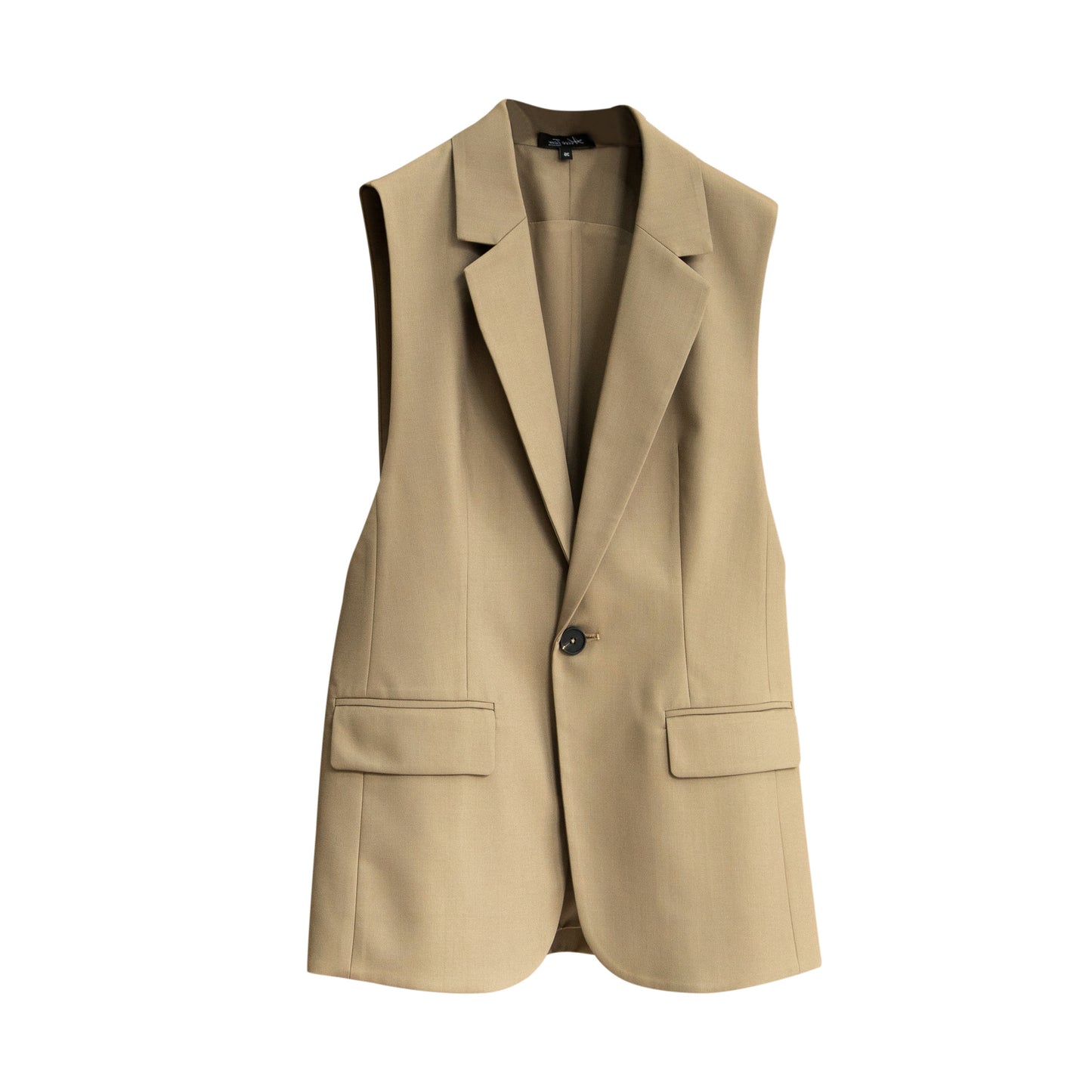 Blazer sans manches ajusté pour femmes Chic und Stil 1750847117