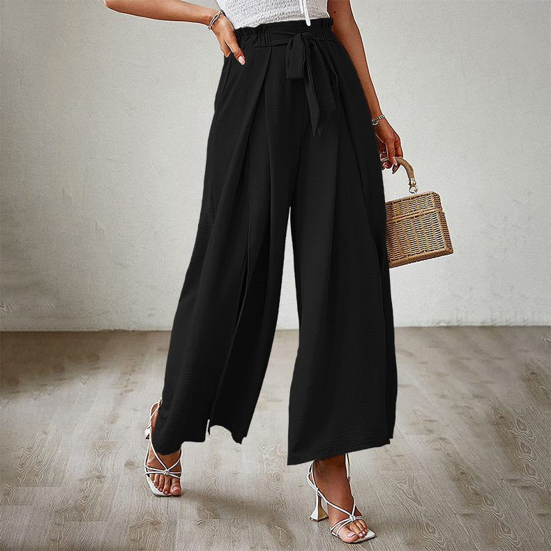 Jupes maxi fluides taille haute pour femmes Chic und Stil