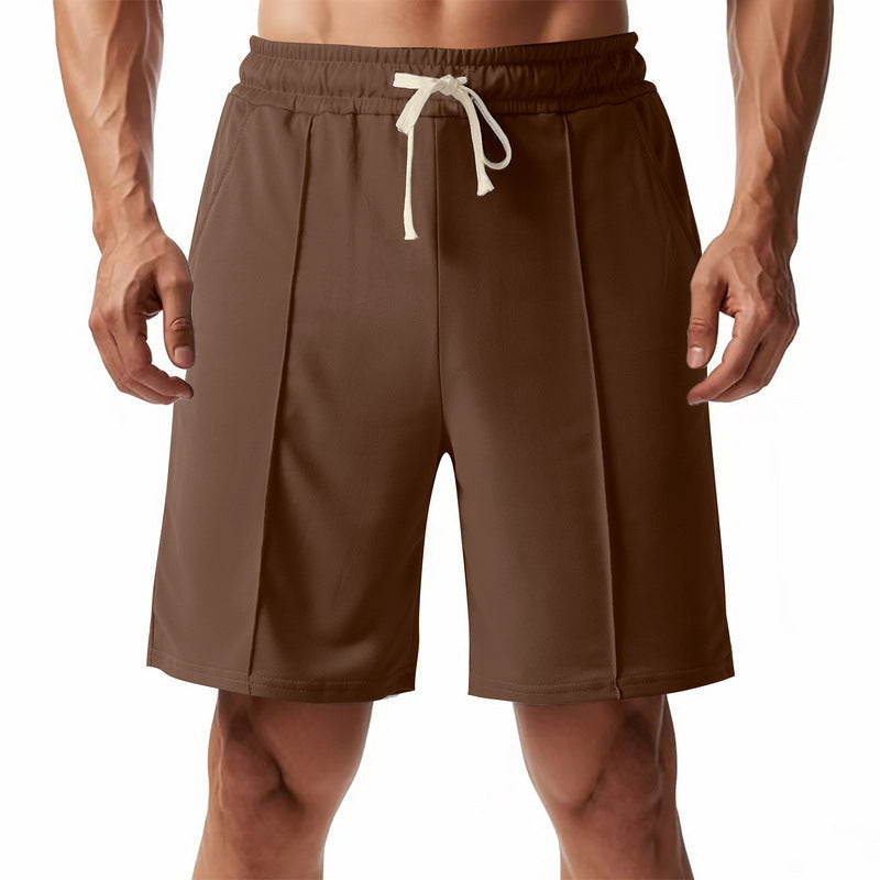 Shorts de sport confortables pour hommes avec taille élastique et poches latérales pratiques Chic und Stil