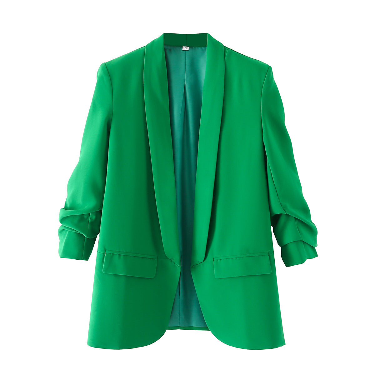 Blazer élégant pour femmes avec des manches retroussées et des poches pratiques Chic und Stil