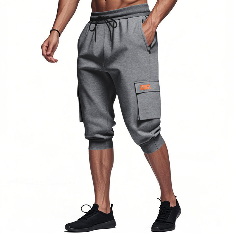 Pantalons cargo stylés pour hommes avec jambes courtes et poches pratiques Chic und Stil