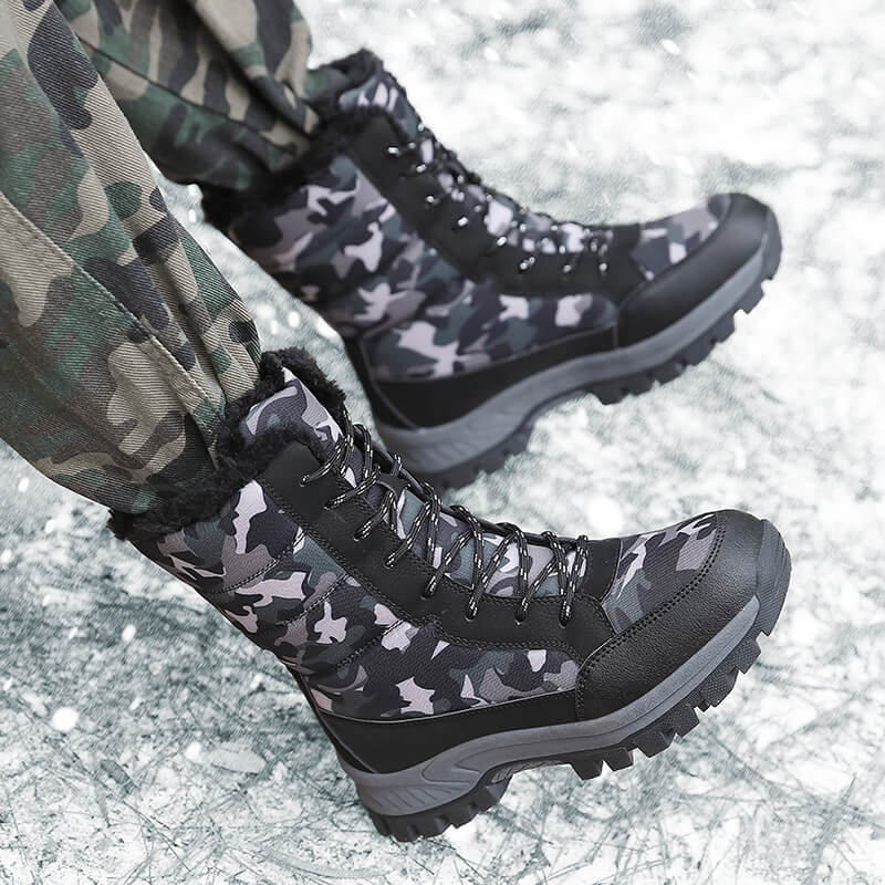 Bottes d'hiver pour femmes doublées avec une doublure intérieure isolante et une semelle profilée antidérapante Chic und Stil