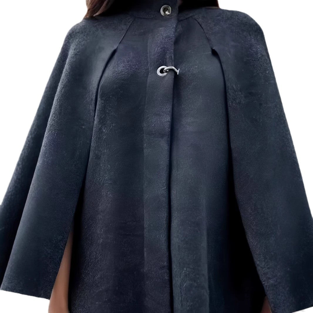 Dames élégante cape à capuche Chic und Stil