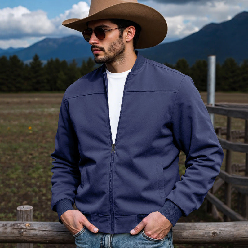 Veste bomber élégante pour hommes en matériau de haute qualité Chic und Stil