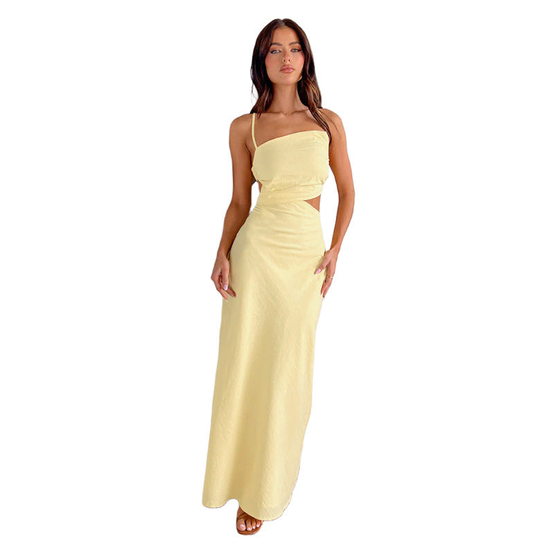 Robe maxi avec détails découpés pour femmes Chic und Stil