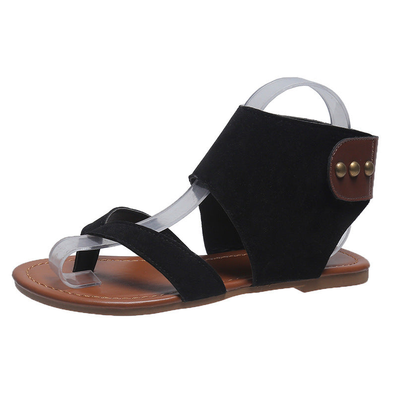Sandales pour femmes avec sangle de cheville réglable et design décolleté à la mode Chic und Stil
