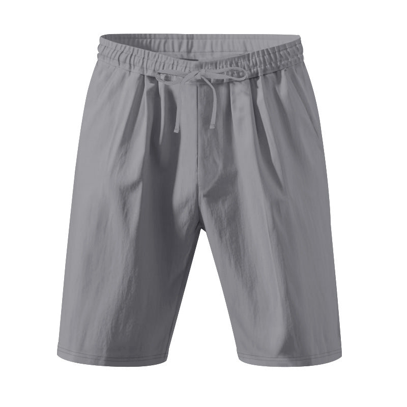 Shorts de loisirs pour hommes en matériau léger et respirant avec une taille élastique Chic und Stil