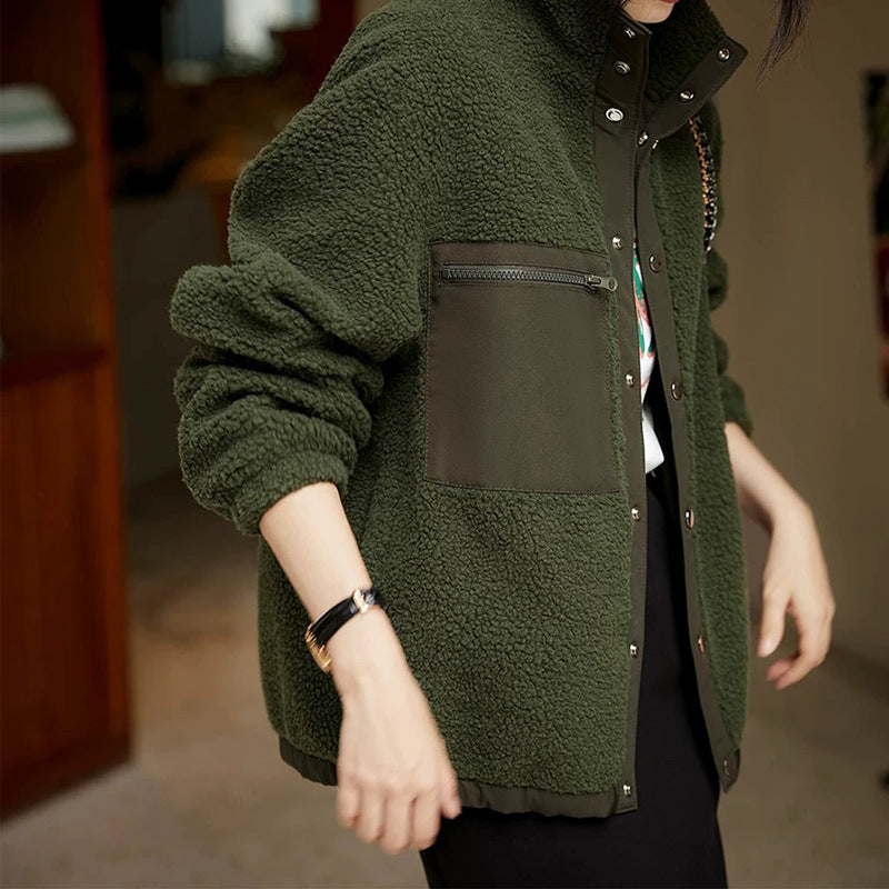 Veste utilitaire en polaire pour femmes Chic und Stil