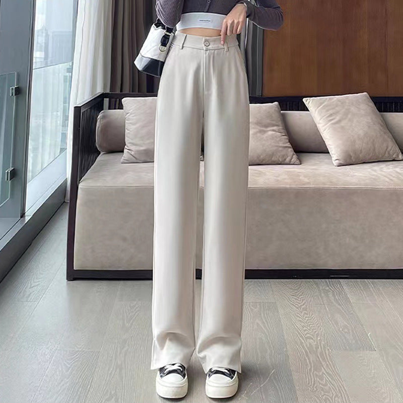 Pantalons larges taille haute pour femmes Chic und Stil 1750846289