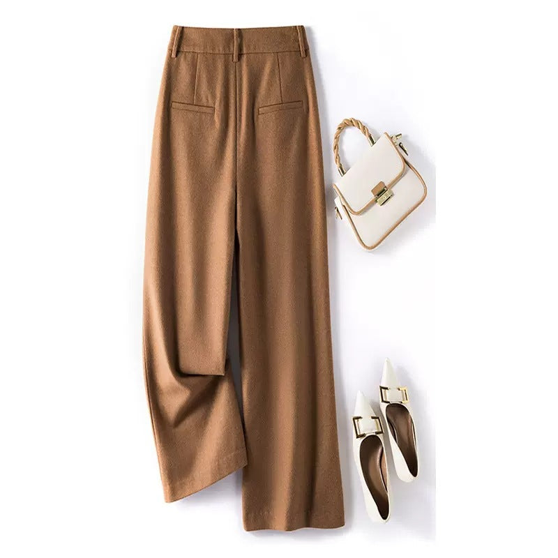Pantalons larges taille haute pour femmes Chic und Stil 1750846333