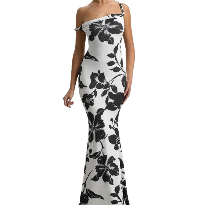 Chic and Stylish Off-Shoulder Bodycon Maxi Dress for Women
