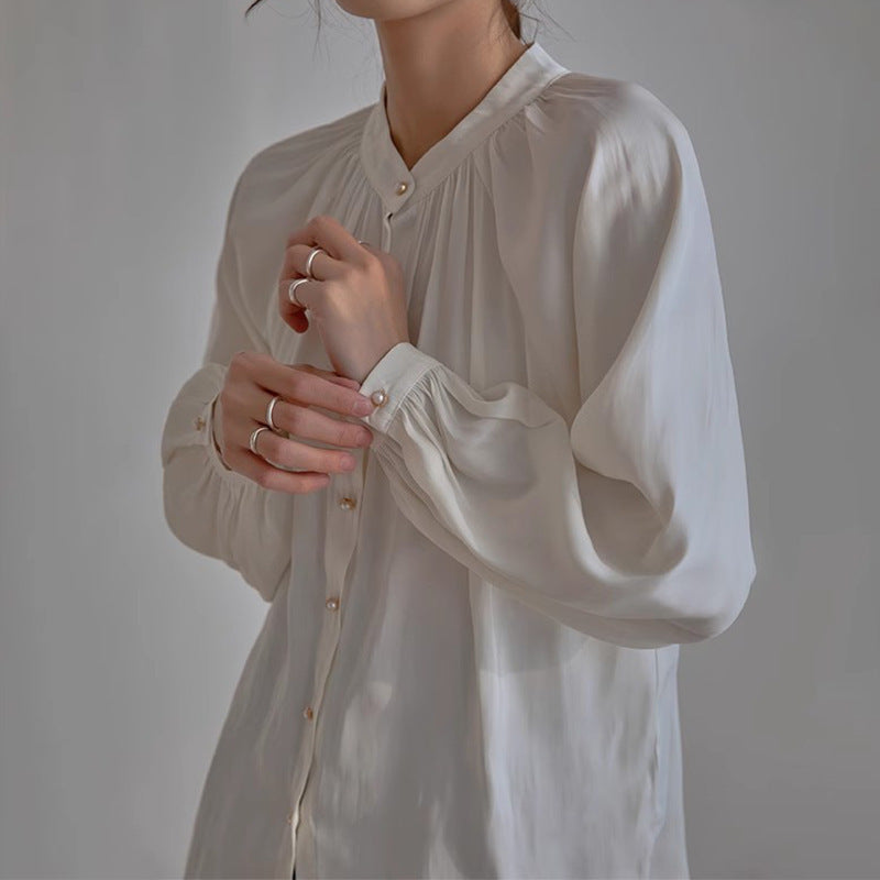 Blouse Élégante à Boutons pour Femmes Chic und Stil