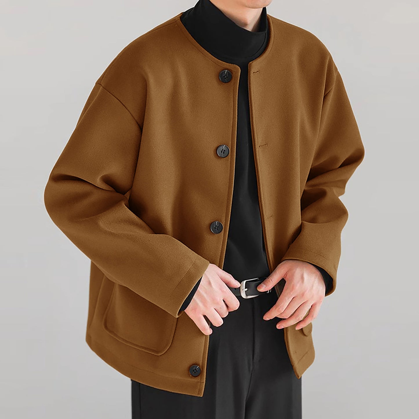 Veste de transition pour femmes avec poches pratiques et fermeture à boutons Chic und Stil