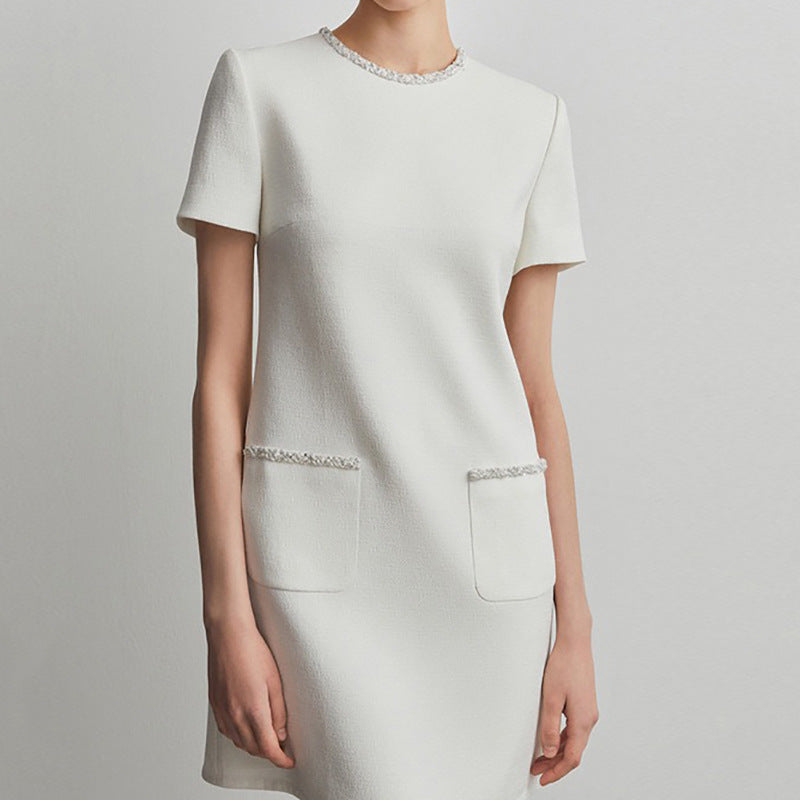 Robe mini structurée chic pour femme Chic und Stil