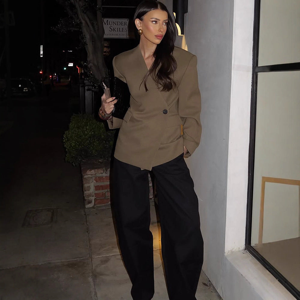 Blazer oversized élégant pour femmes Chic und Stil