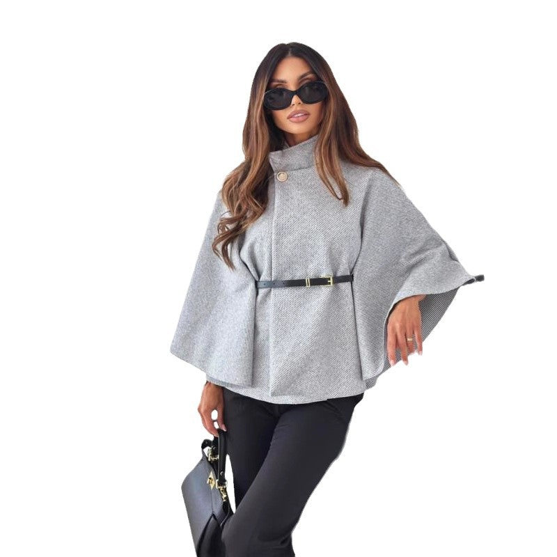 Blouse élégante pour femmes avec design plissé et ceinture cintrée Chic und Stil