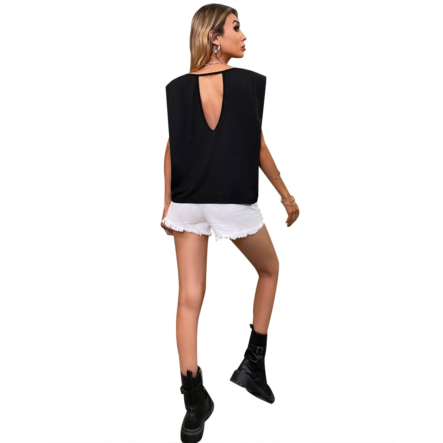 T-shirt surdimensionné décontracté pour femmes avec un design de champignon unique Chic und Stil