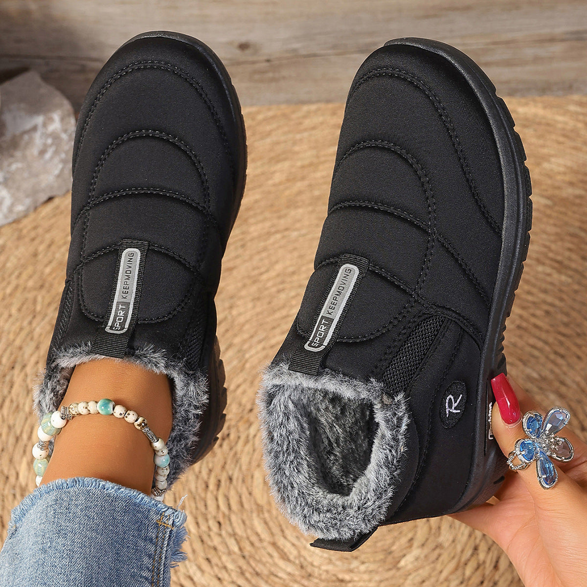 Bottes d'hiver sportives pour femmes Chic und Stil