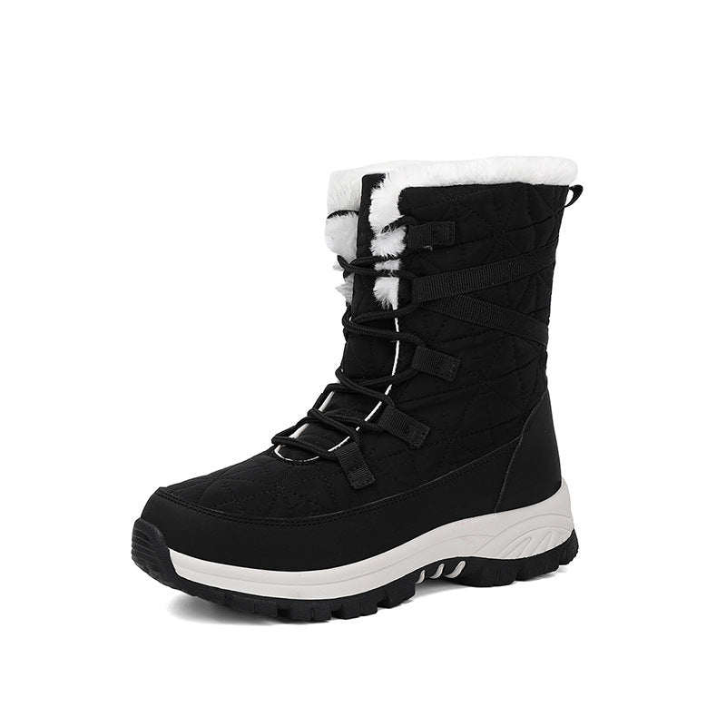 Bottes d'hiver pour femmes avec doublure isolée et semelle antidérapante Chic und Stil