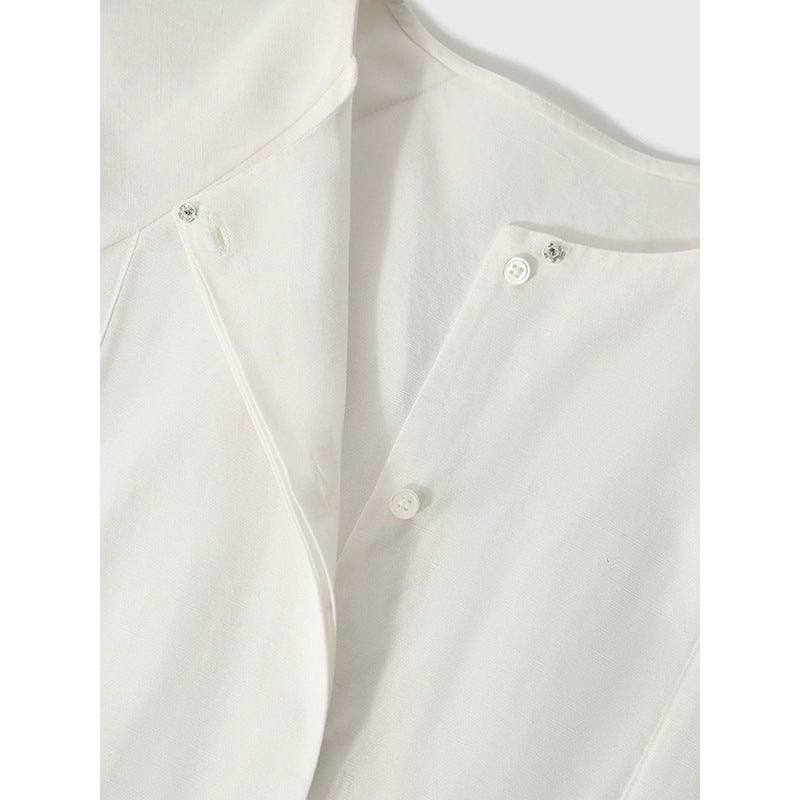 Blouse à manches bouffantes élégante pour femmes Chic und Stil 1750847267