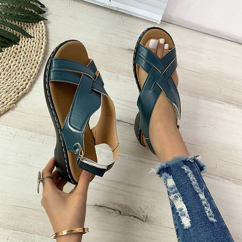 Sandales pour dames à lanières confortables avec semelle anatomique Chic und Stil