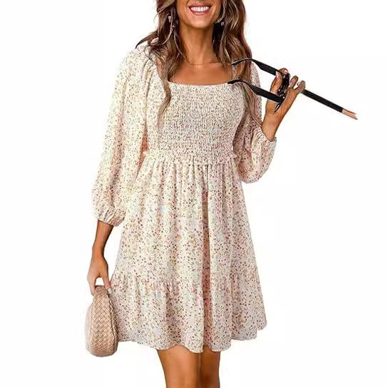 Robe à fleurs Chic und Stil pour femmes