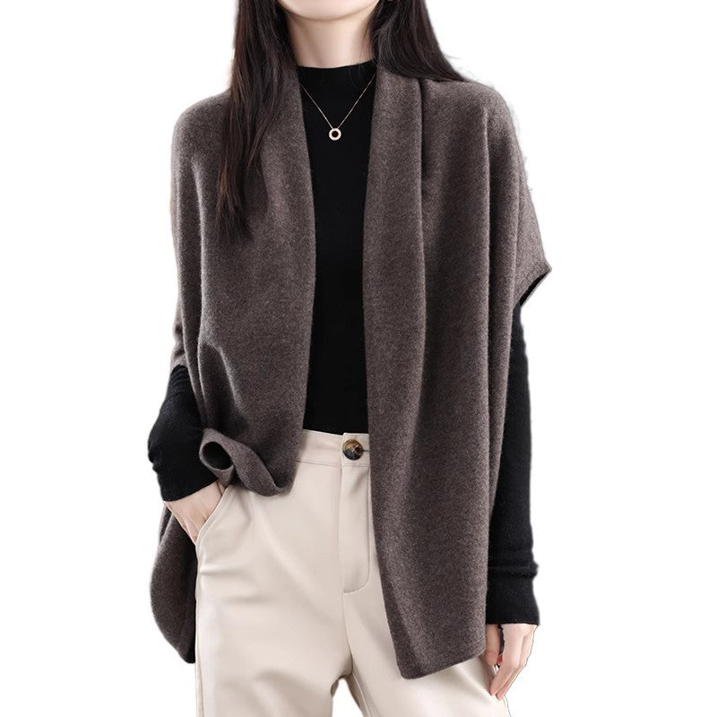 Cardigan Tricot Ouvert Confort Femme Chic und Stil