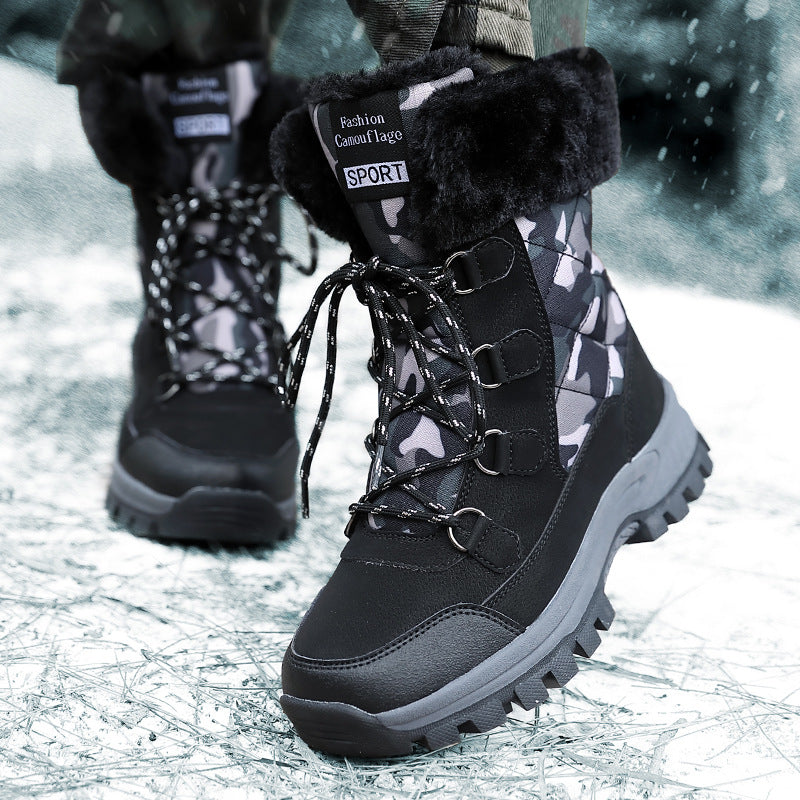 Bottes d'hiver isolées pour femmes avec profil antidérapant et doublure moelleuse Chic und Stil