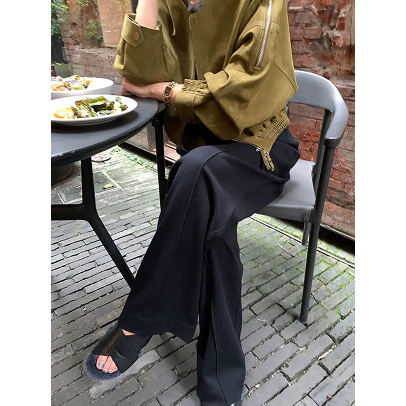 Pantalons de détente larges pour femmes Chic und Stil
