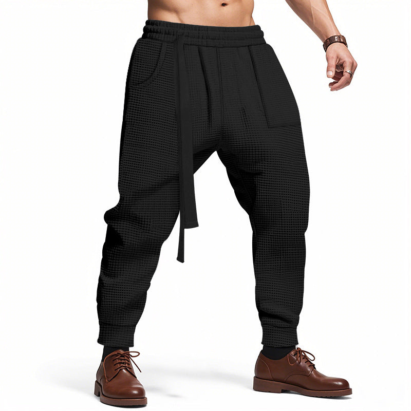 Pantalons de survêtement pour hommes à la mode avec cordon innovant et poches latérales Chic und Stil