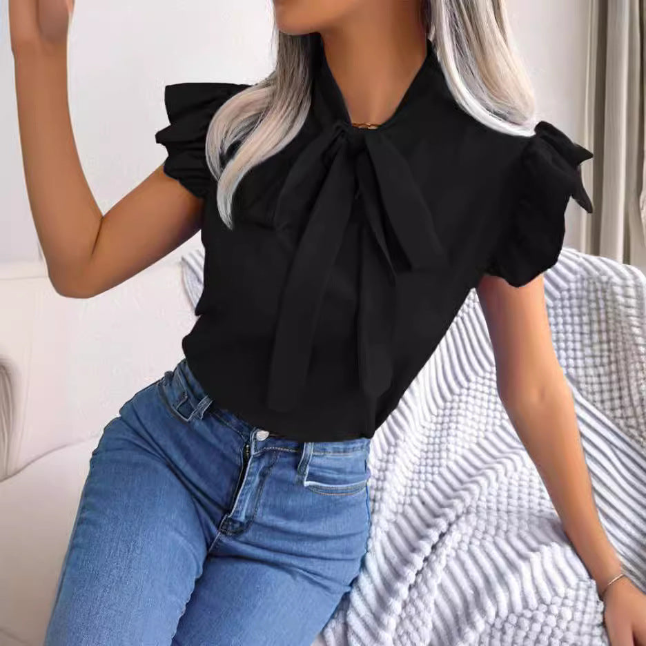 Blouse à manches bouffantes pour femmes Chic und Stil