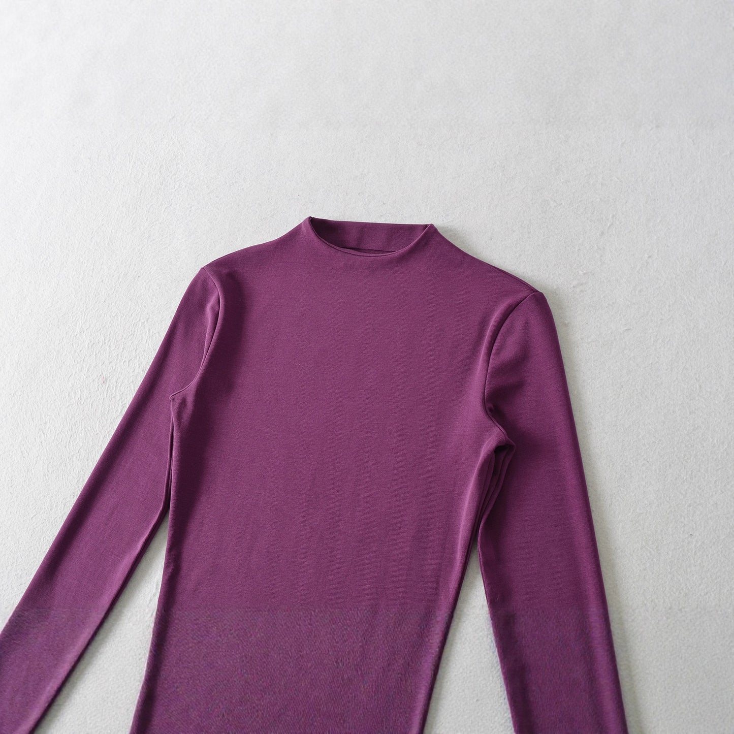 Chemise à manches longues pour femmes avec col montant et détails froncés Chic und Stil