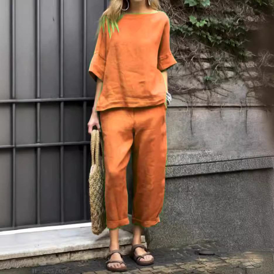 Ensemble décontracté pour femmes en tissu respirant Chic und Stil
