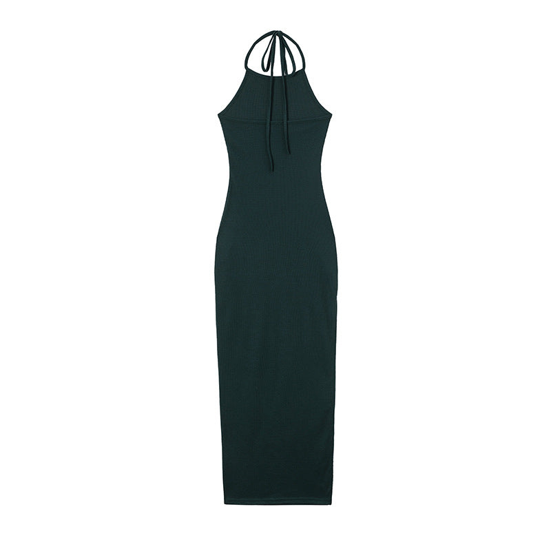 Robe maxi élégante pour femmes avec fente latérale Chic und Stil