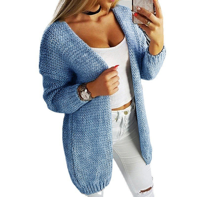 Cardigan en tricot décontracté pour femmes avec un matériau doux et une coupe décontractée Chic und Stil