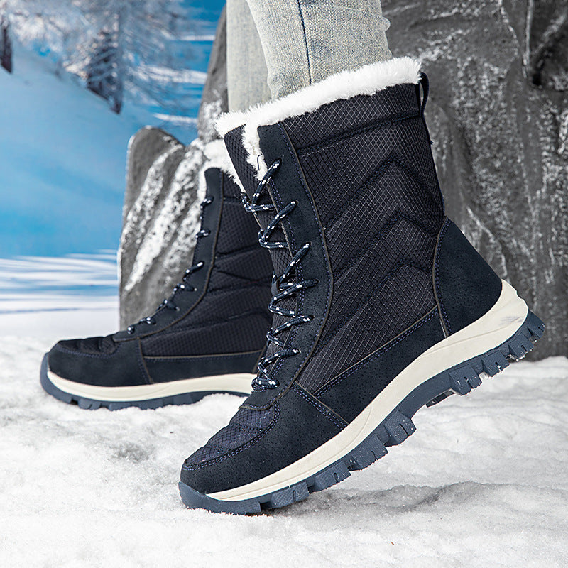 Bottes d'hiver pour femmes avec semelle antidérapante et doublure intérieure isolante Chic und Stil