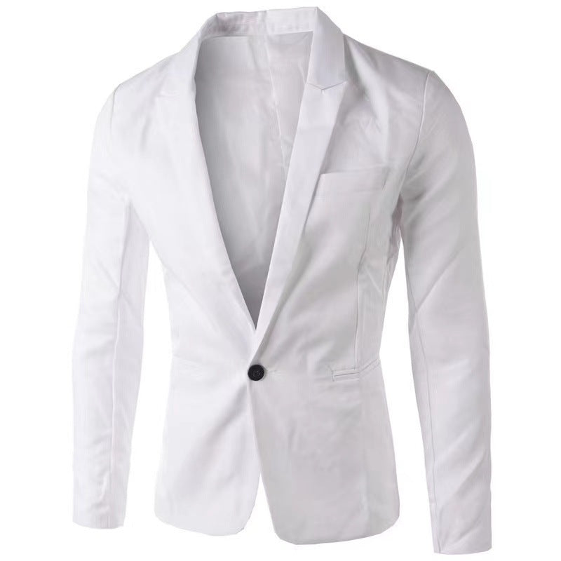 Blazer élégant pour hommes avec coupe slim et accents fins Chic und Stil