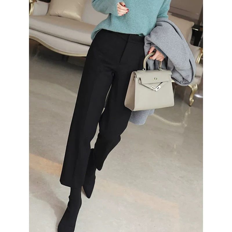 Pantalons taille haute ajustés pour femmes Chic und Stil 1750847044
