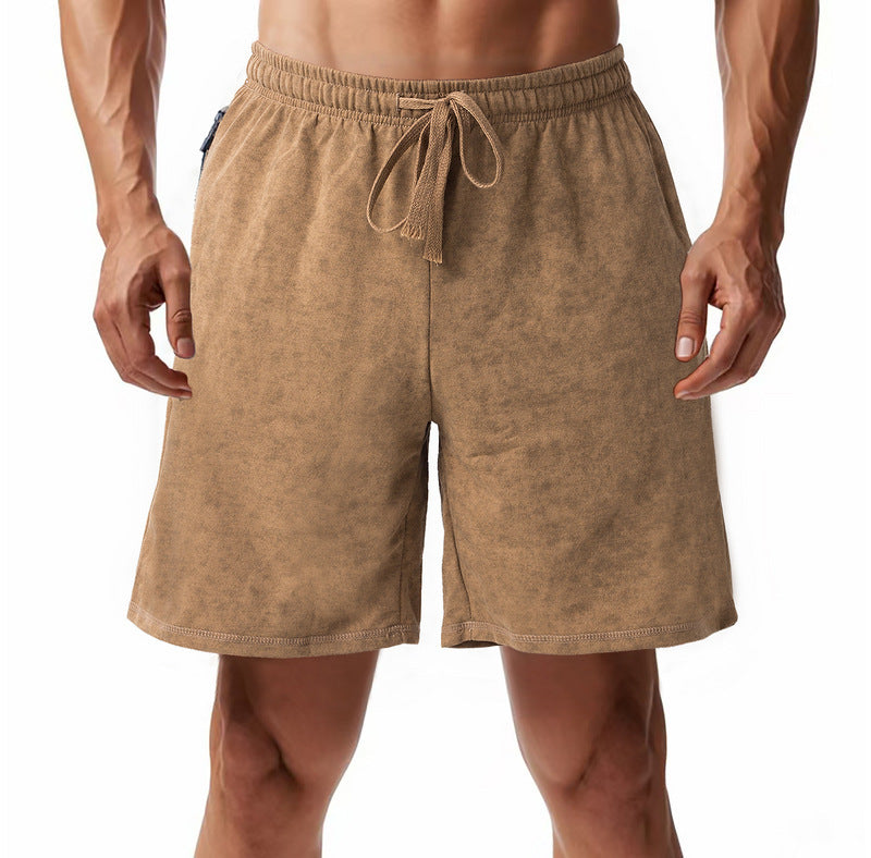 Shorts de loisirs décontractés pour hommes avec taille élastique et poches latérales Chic und Stil